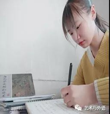 xhjc1188新黄金城艺术学院之“宅家”活动|翰墨飘香